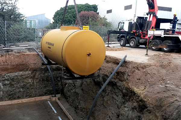 Fuel Tank Installation