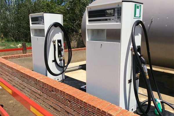 dispensing fuel pumps